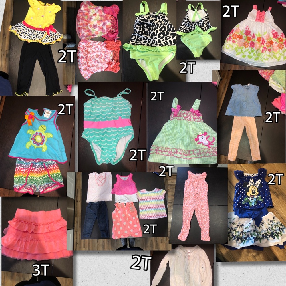 2T girls summer bundle